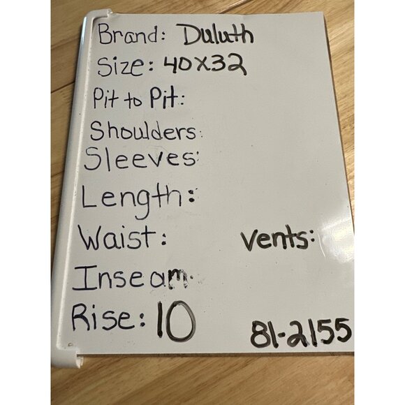 Duluth Trading Co. Flex Fire Hose Pants 40x32 Relaxed Fit Gray - Picture 8 of 8